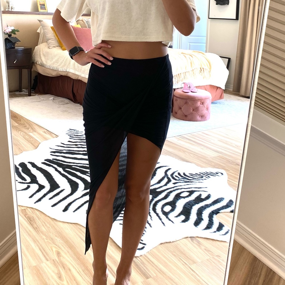 Helmut Lang Assymetrical Skirt